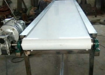 白色皮帶輸送機(jī) 材質(zhì)PU，耐高溫，耐腐蝕酸堿